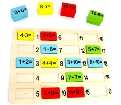 Jeu addition et soustraction - 109 plaquettes