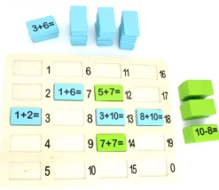 Jeu addition et soustraction - 109 plaquettes