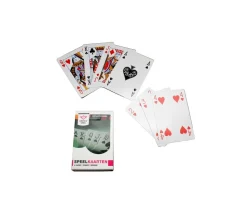 Jeu de 54 cartes à jouer classiques internationales