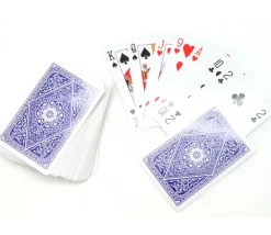 Jeu de 54 cartes à jouer classiques internationales
