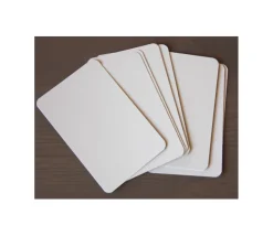 Jeu de 54 cartes blanches à personnaliser dans boite taille standard 59 x 91 mm