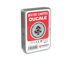 Jeu de 54 cartes dans boite plastique - Ducale