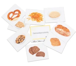 Jeu de 104 cartes photos aliments - découverte, tri, groupe