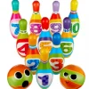 Jeu de bowling doux souple pour enfants
