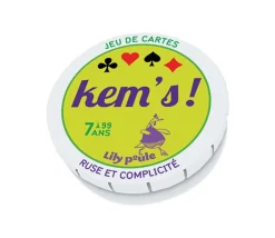 Jeu de cartes KEM'S - Rapidité et observation