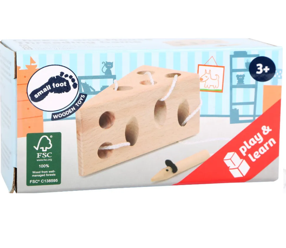 Jeu de laçage fromage et souris