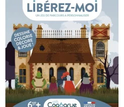 Jeu de parcours à personnaliser Libérez-moi - jeu de plateau créatif