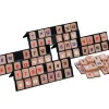 Jeu de Rummy de voyage tuiles en bois