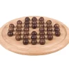 Jeu de solitaire en bois 29 cm
