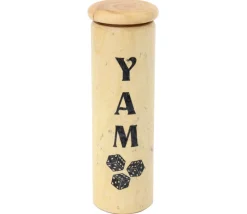 Jeu de Yam dans un étui en buis