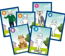 Jeu des 7 familles à personnaliser SUPER FAMILLES