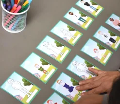 Jeu des 7 familles à personnaliser SUPER FAMILLES