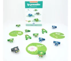 Jeu des grenouilles sauteuses à construire