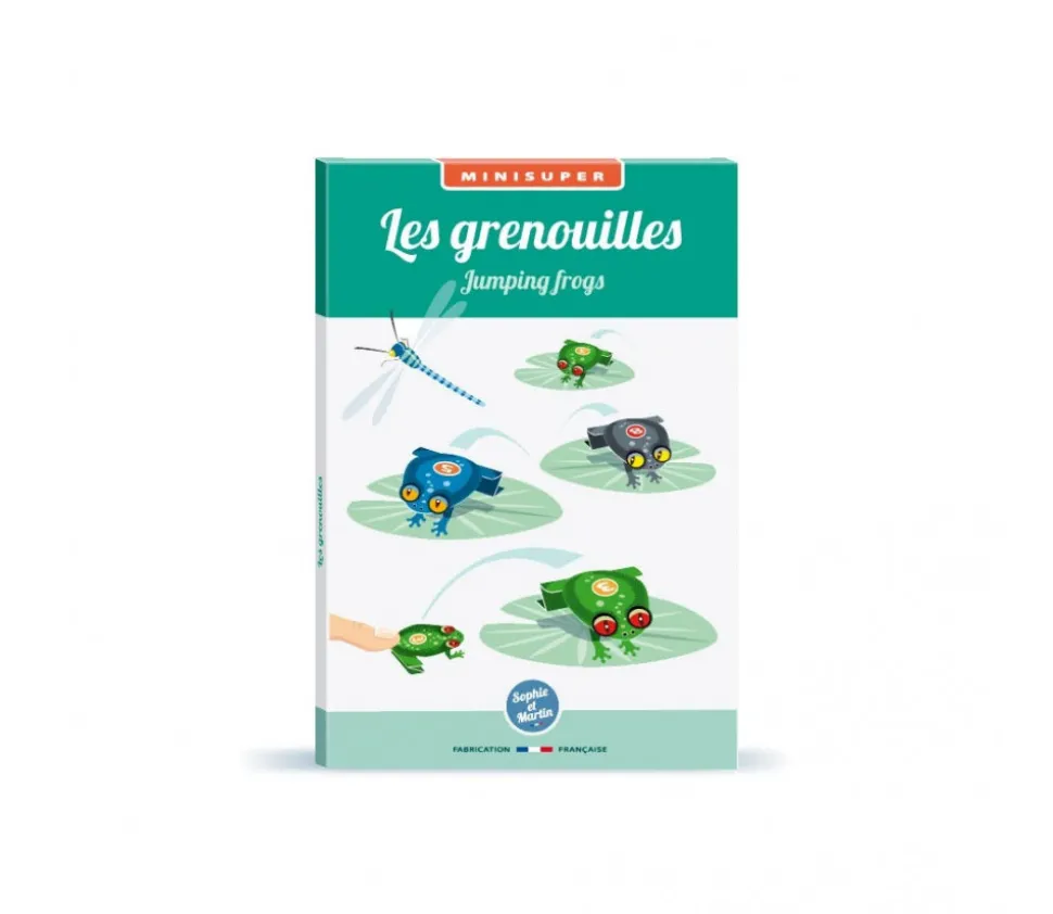 Jeu des grenouilles sauteuses à construire