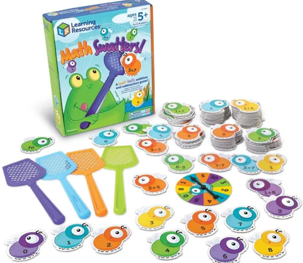 Jeu des tapettes à mouches : mathswatters