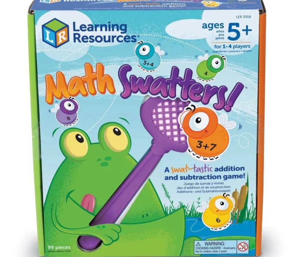 Jeu des tapettes à mouches : mathswatters