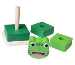 Jeu empilable grenouille 10 cm