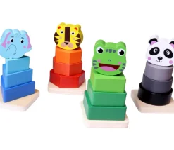 Jeu empilable grenouille 10 cm