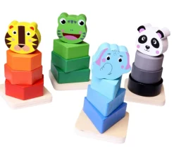 Jeu empilable éléphant 10 cm