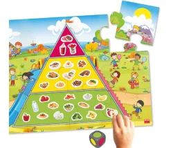 Jeu La pyramide d'une alimentation saine