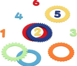 Jeu Lancer d'anneaux + marelle - 2 en 1