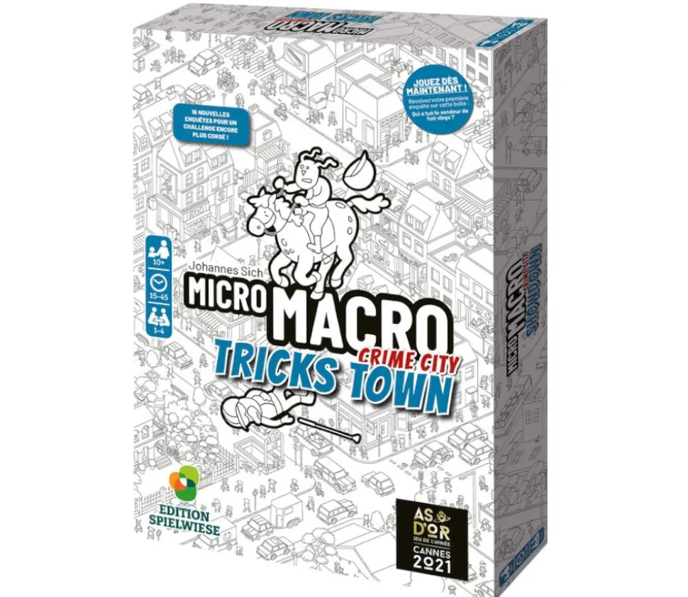 Jeu MicroMacro - Crime City : Version Tricks Town