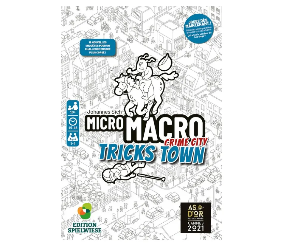 Jeu MicroMacro - Crime City : Version Tricks Town