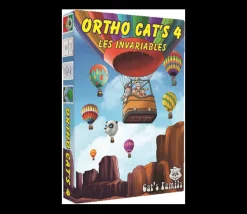 Jeu Ortho Cat's 4 Les invariables - orthographe CE1 au collège.