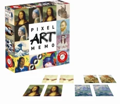 Jeu Pixel ART Mémory - Peintures célèbres
