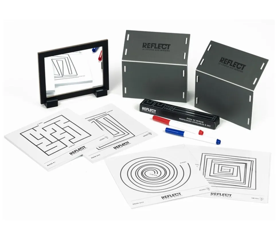 Jeu Réflect - Défis labyrinthes avec miroir