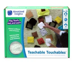 Jeu tactile découverte des matières et textures