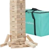 Jeu Tour géante équilibre en bois 64 blocs