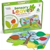 Kit activités math feuilles sensorielles (plastique 100% recyclé)