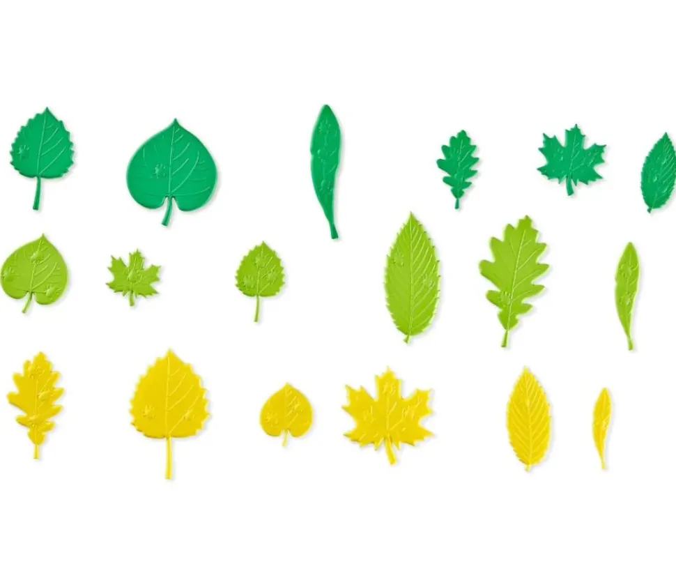 Kit activités math feuilles sensorielles (plastique 100% recyclé)