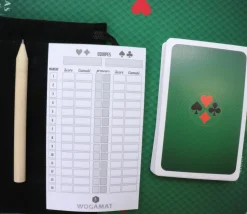 Kit complet pour jeu de belote. Game tubes