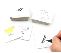 Kit création mémo 4 cm (24 tuiles, sac et étiquettes imprimables)