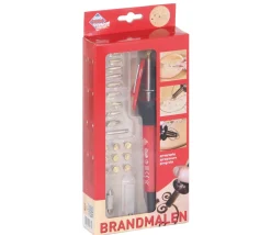 Kit Pyrograveur avec 20 pointes pour loisirs créatifs