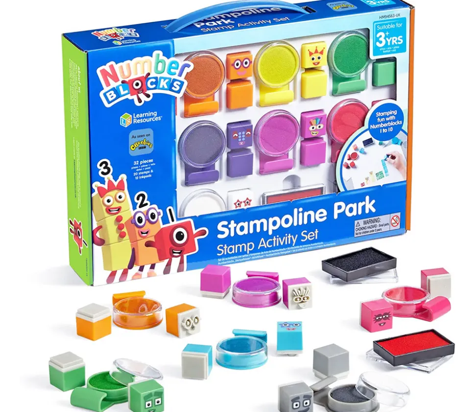 Kit Tampons Numberblocks