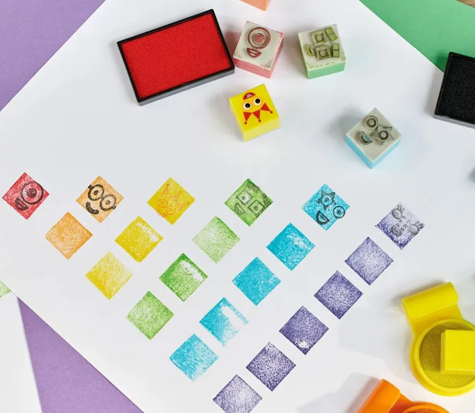 Kit Tampons Numberblocks