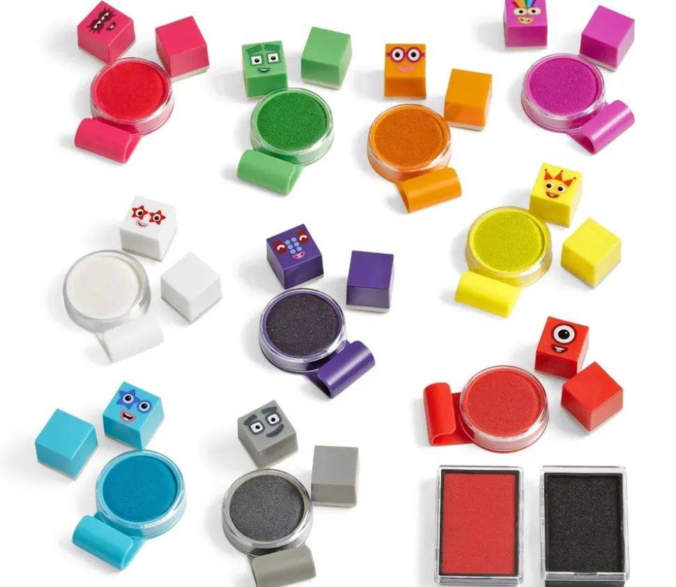 Kit Tampons Numberblocks