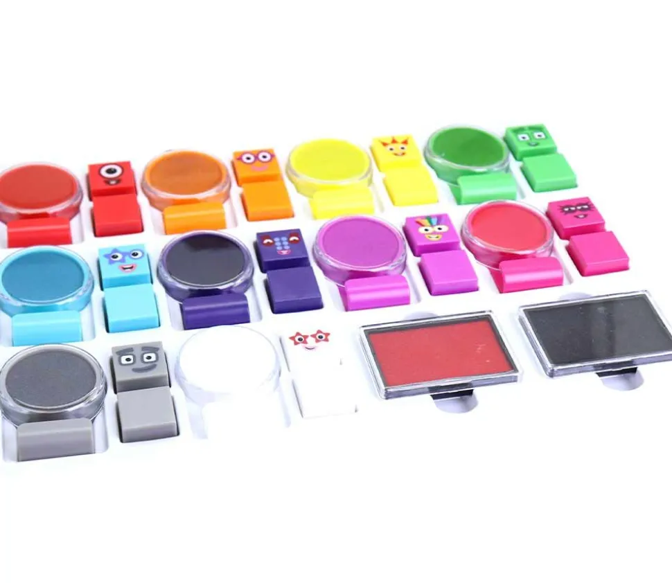 Kit Tampons Numberblocks