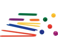 Kit tiges et boules : 330 pièces géométrie en 3 dimensions