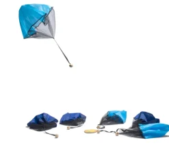 La pétanque volante - mini jeu de boules-parachutes