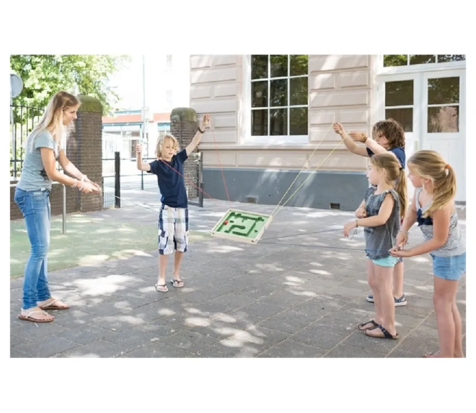 Labyrinthe coopératif - Jeu de coordination groupe