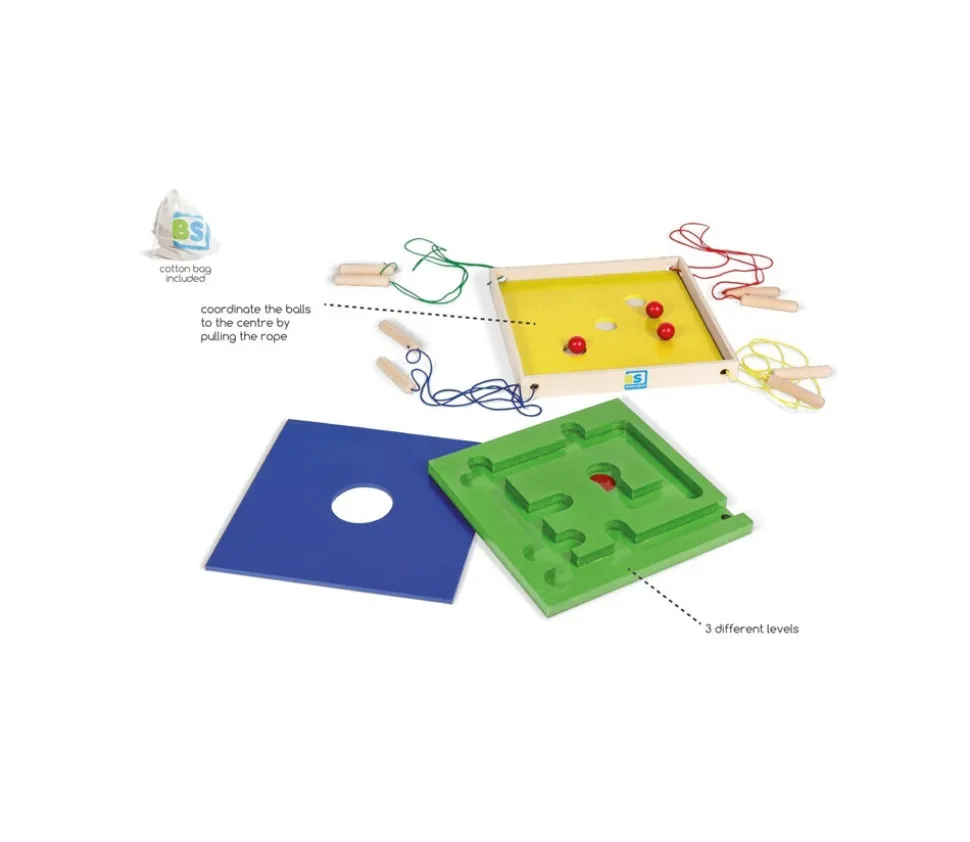 Labyrinthe coopératif - Jeu de coordination groupe