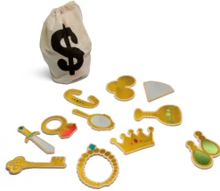 Le voleur - 11 pièces en bois - Jeu de groupe