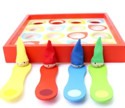 Les lutins sauteurs - Jeu d'adresse en bois