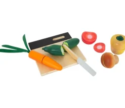 Légumes à découper en bois fresh