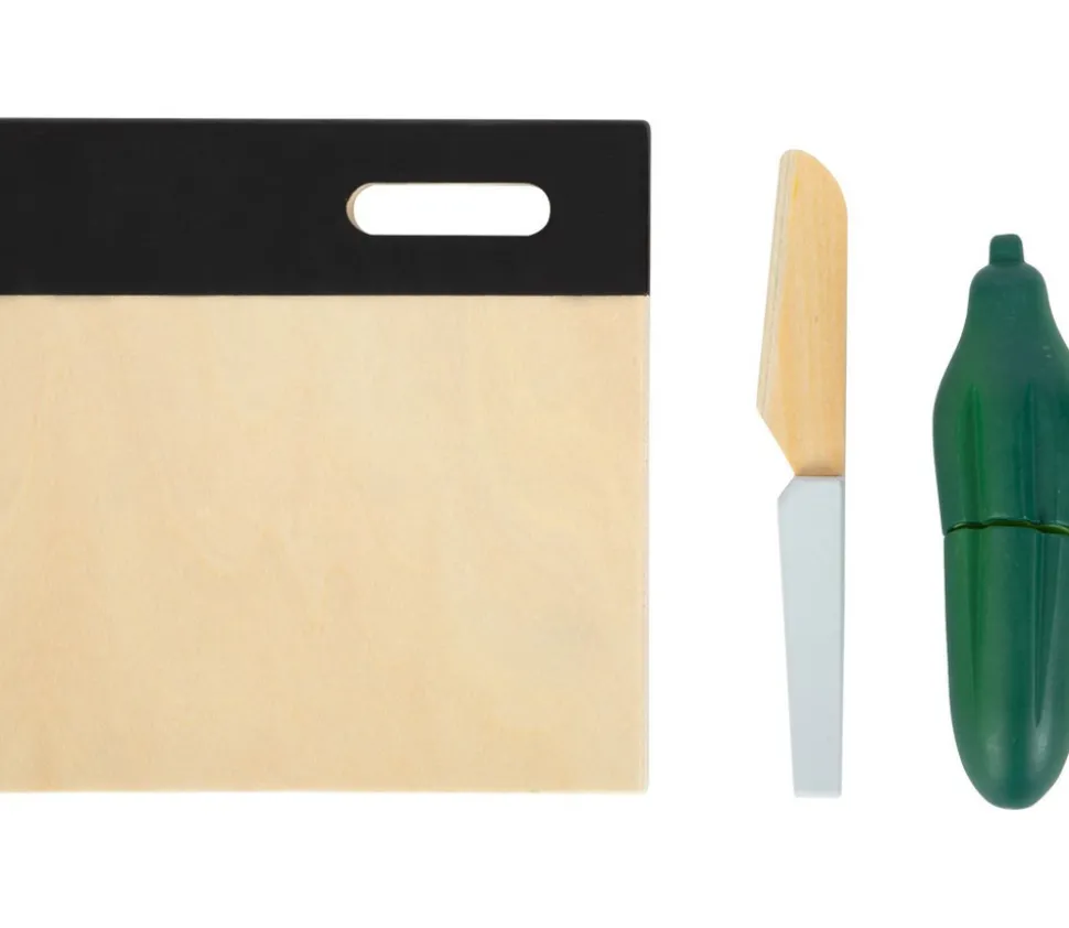 Légumes à découper en bois fresh