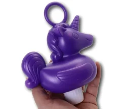 Licorne à pêcher violet 15 cm pour pêche aux canards